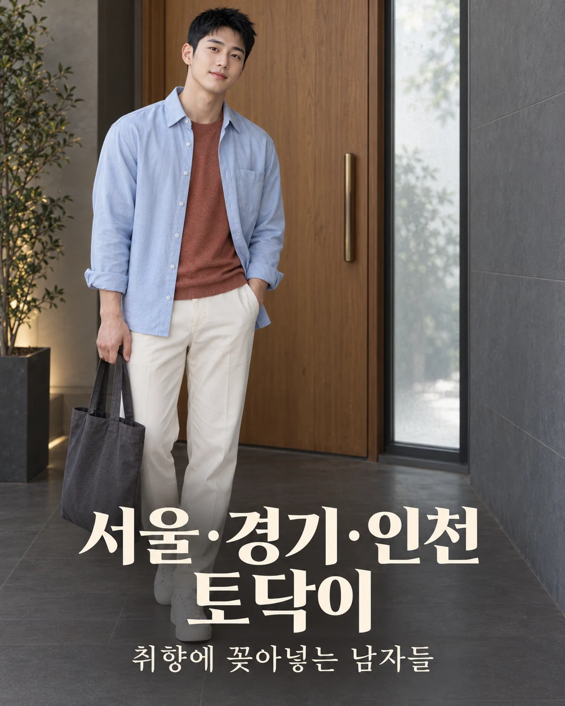 서울·경기·인천 토닥이 — 취향에 꽂아넣는 남자들