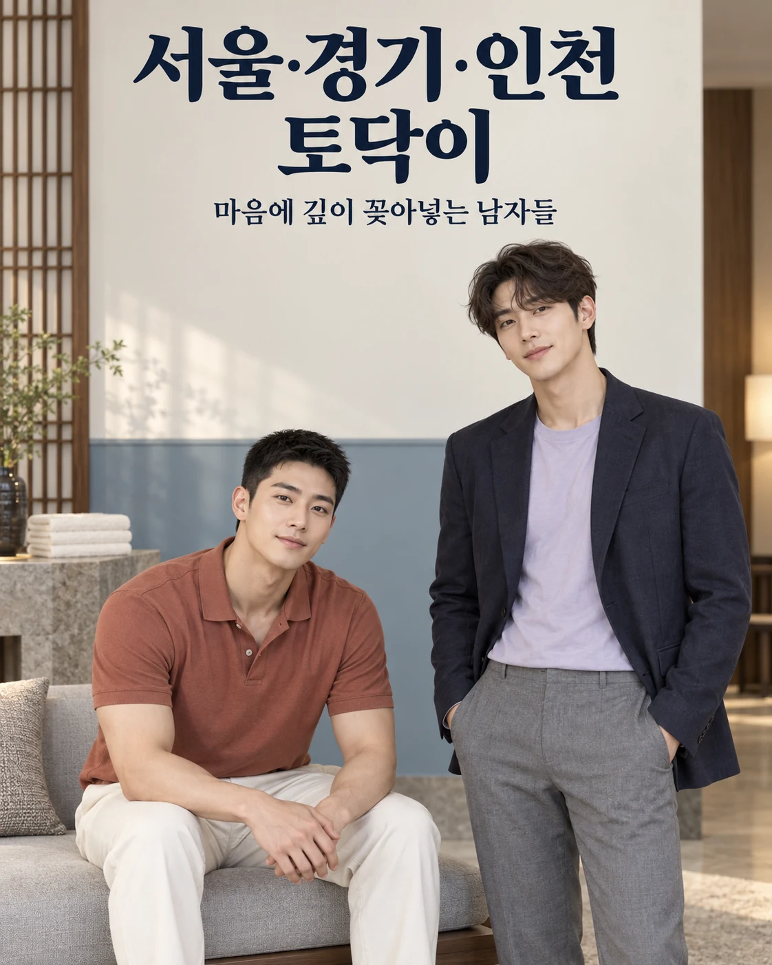 서울·경기·인천 토닥이 — 마음에 깊이 꽂아넣는 남자들
