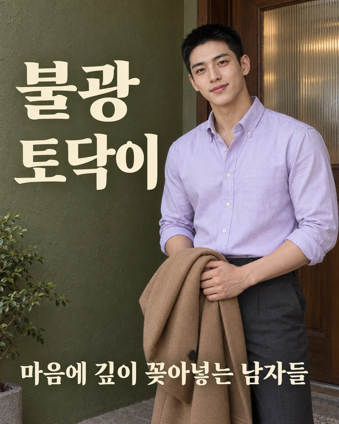 불광 토닥이 — 마음에 깊이 꽂아넣는 남자들