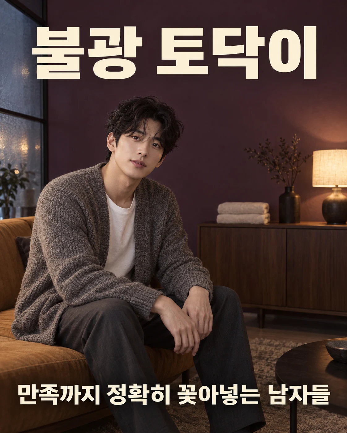 불광 토닥이 — 만족까지 정확히 꽂아넣는 남자들