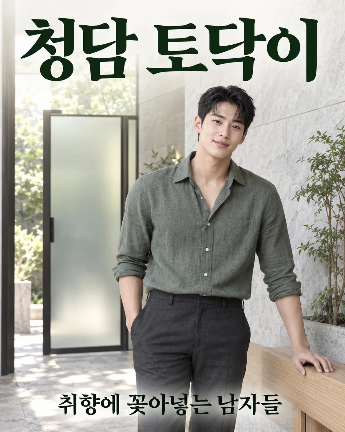 청담 토닥이 — 취향에 꽂아넣는 남자들
