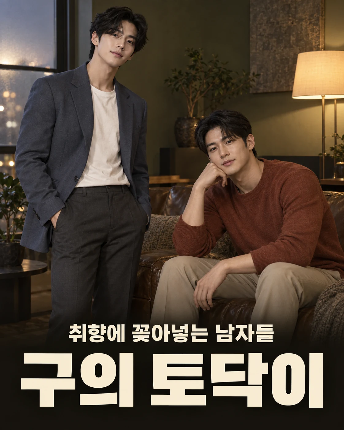 구의 토닥이 — 취향에 꽂아넣는 남자들