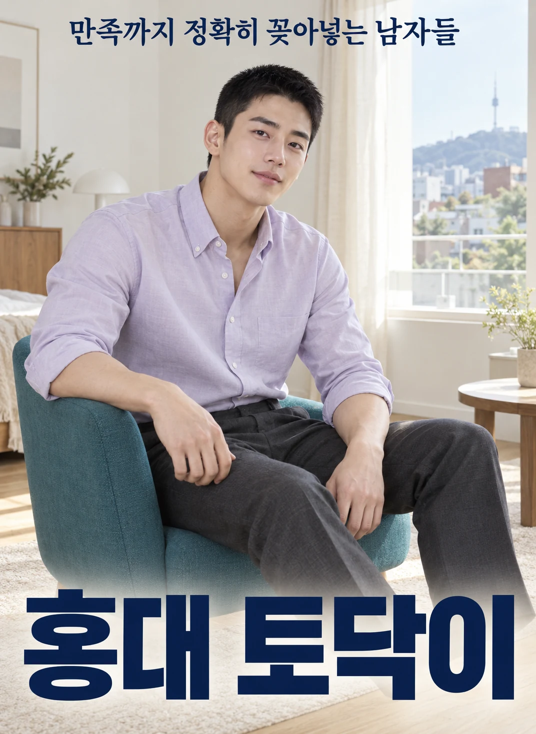 홍대 토닥이 — 만족까지 정확히 꽂아넣는 남자들