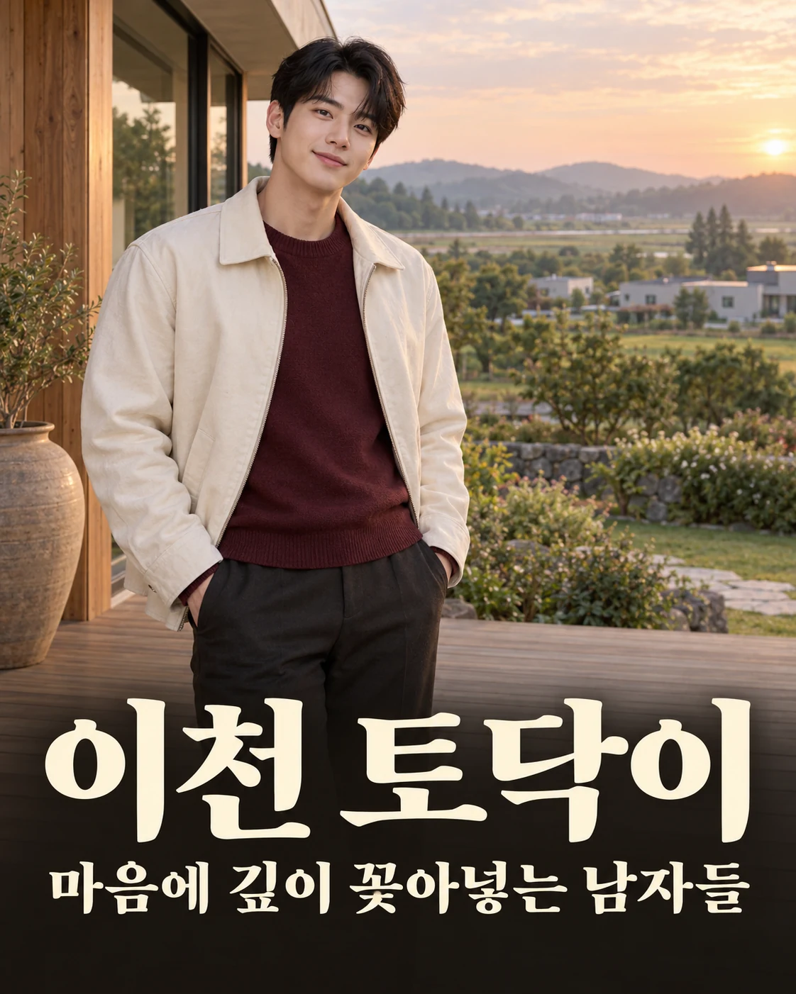 이천 토닥이 — 마음에 깊이 꽂아넣는 남자들