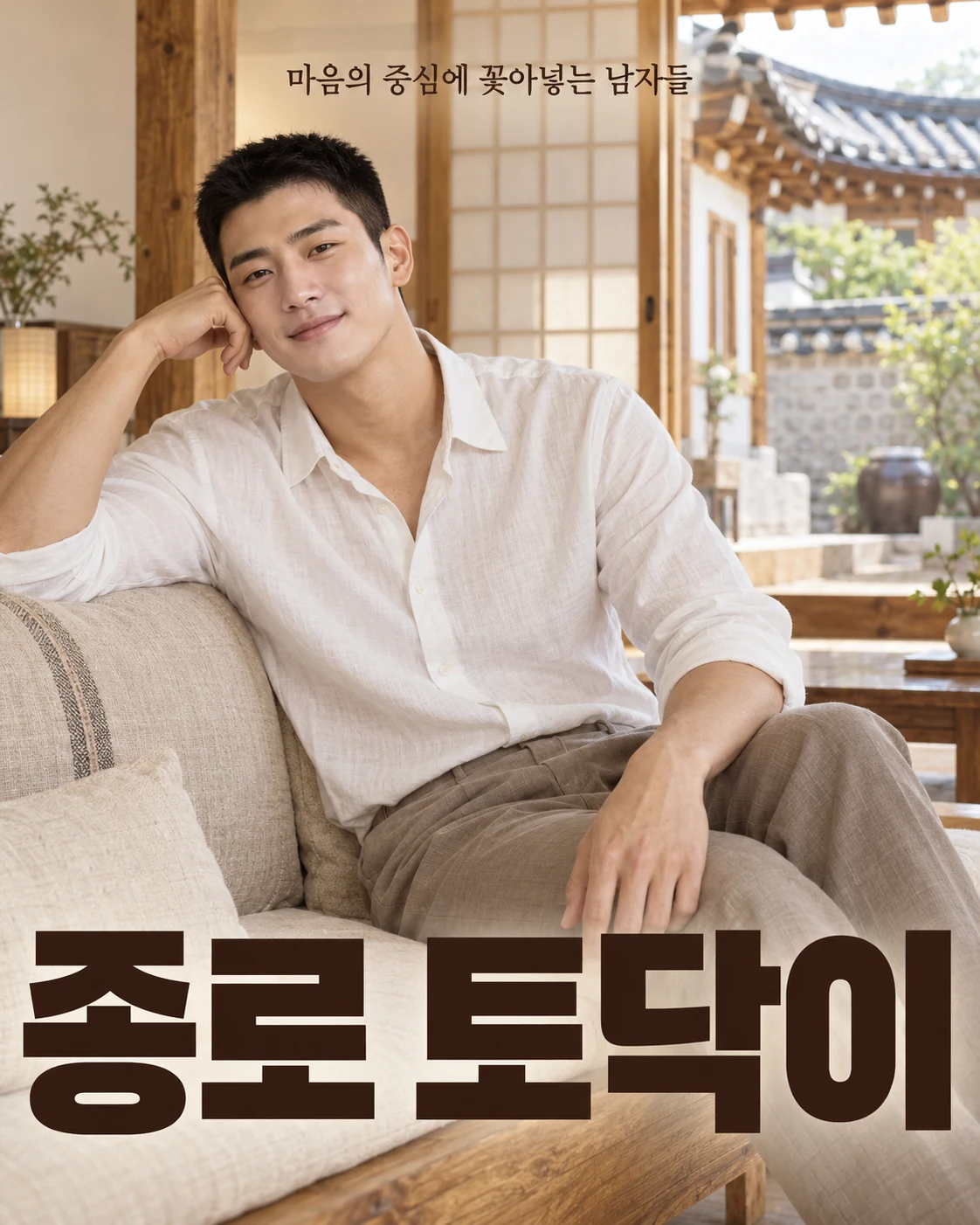 종로 토닥이 — 마음의 중심에 꽂아넣는 남자들