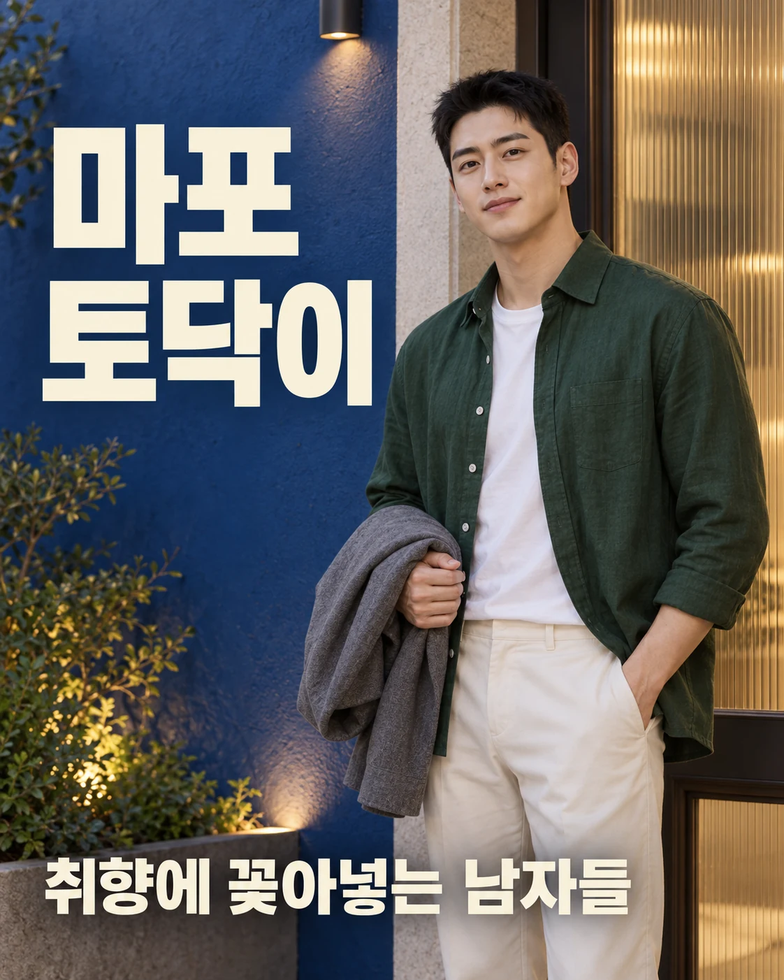 마포 토닥이 — 취향에 꽂아넣는 남자들