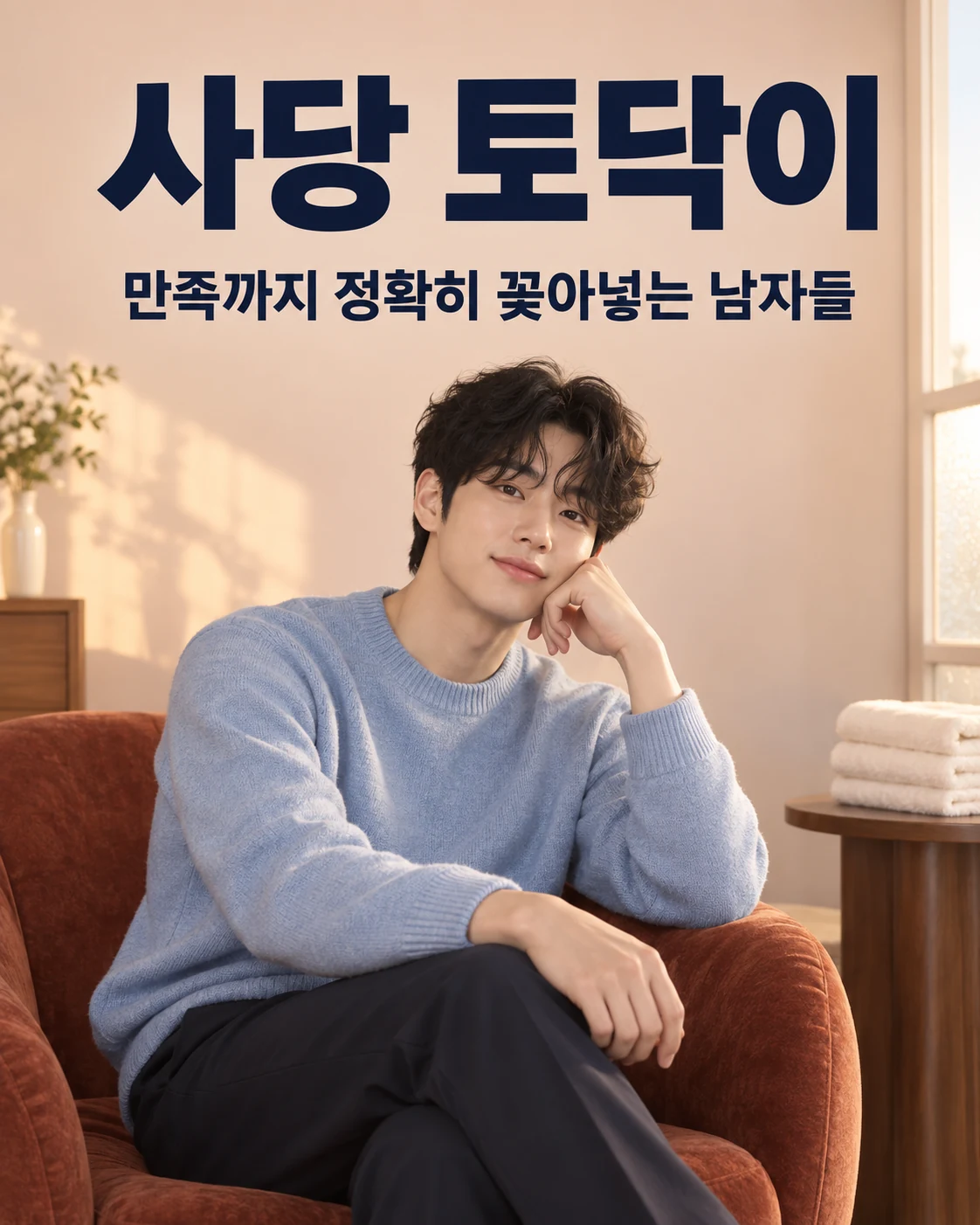 사당 토닥이 — 만족까지 정확히 꽂아넣는 남자들