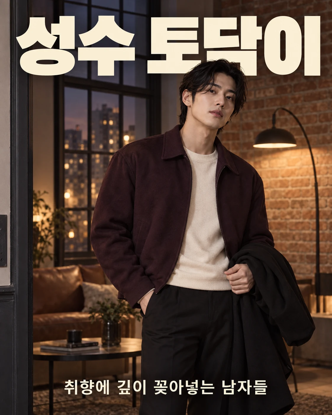 성수 토닥이 — 취향에 깊이 꽂아넣는 남자들