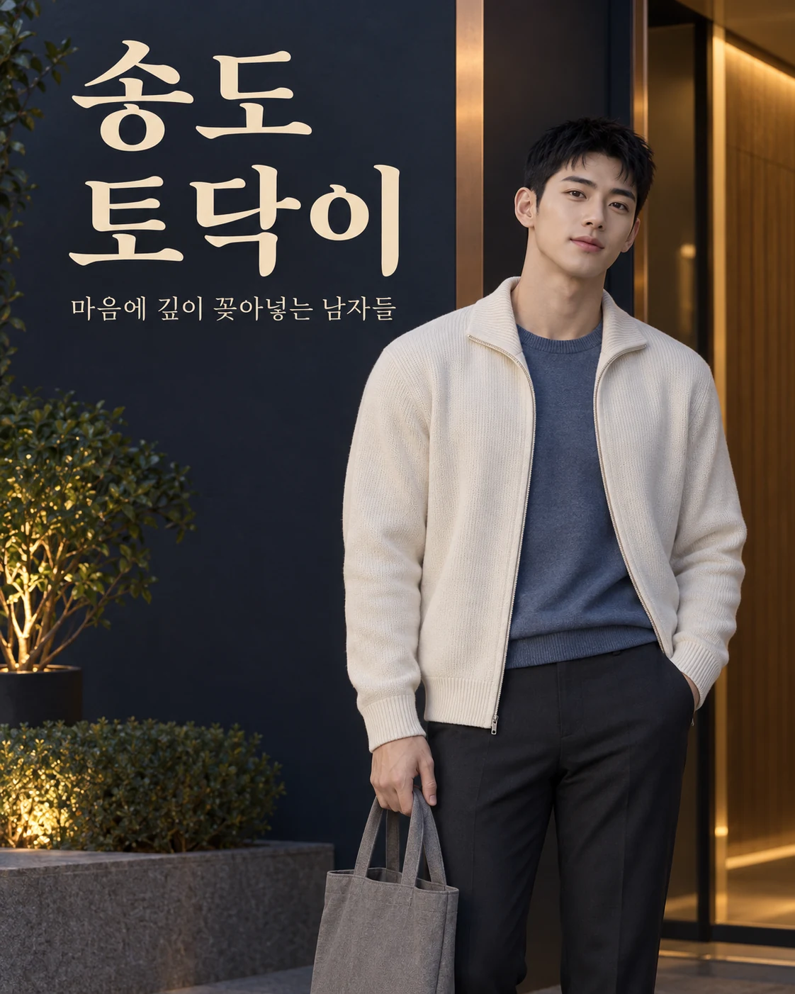 송도 토닥이 — 마음에 깊이 꽂아넣는 남자들