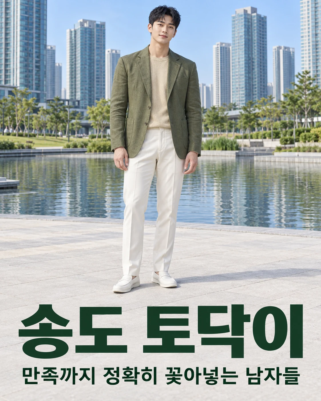 송도 토닥이 — 만족까지 정확히 꽂아넣는 남자들