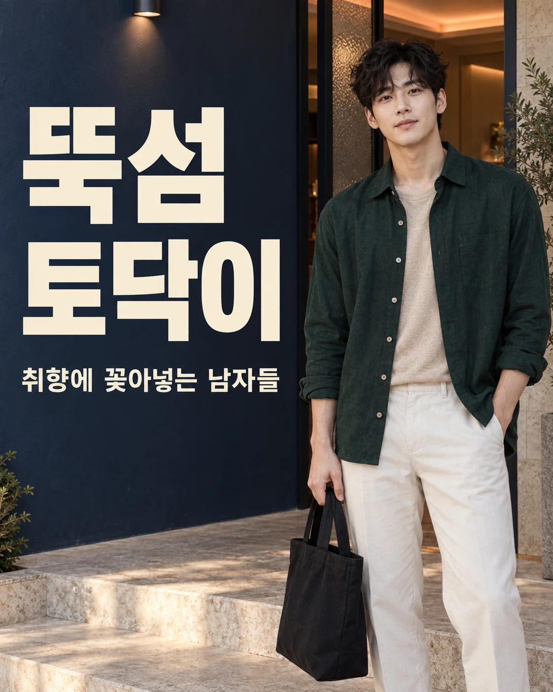 뚝섬 토닥이 — 취향에 꽂아넣는 남자들