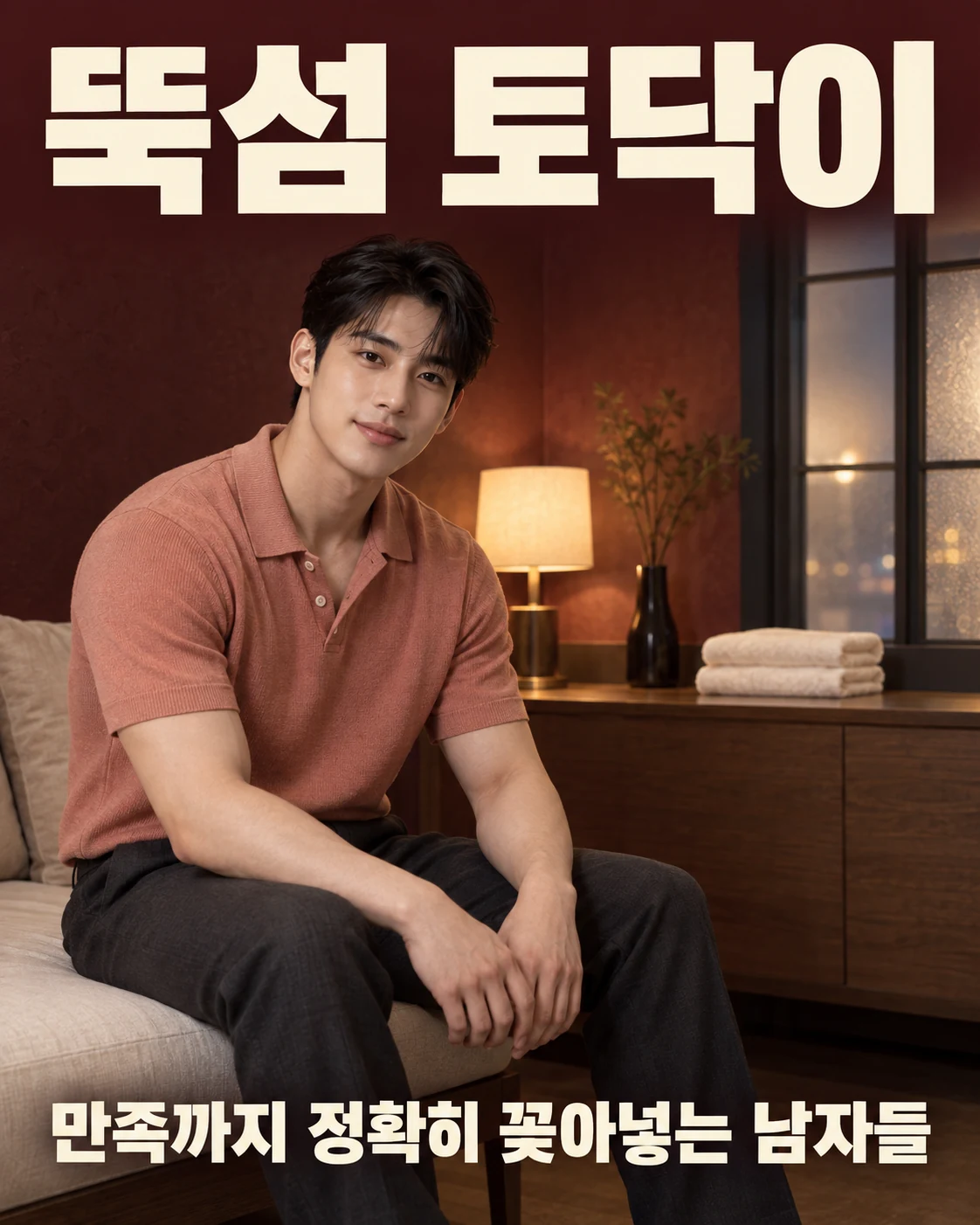뚝섬 토닥이 — 만족까지 정확히 꽂아넣는 남자들
