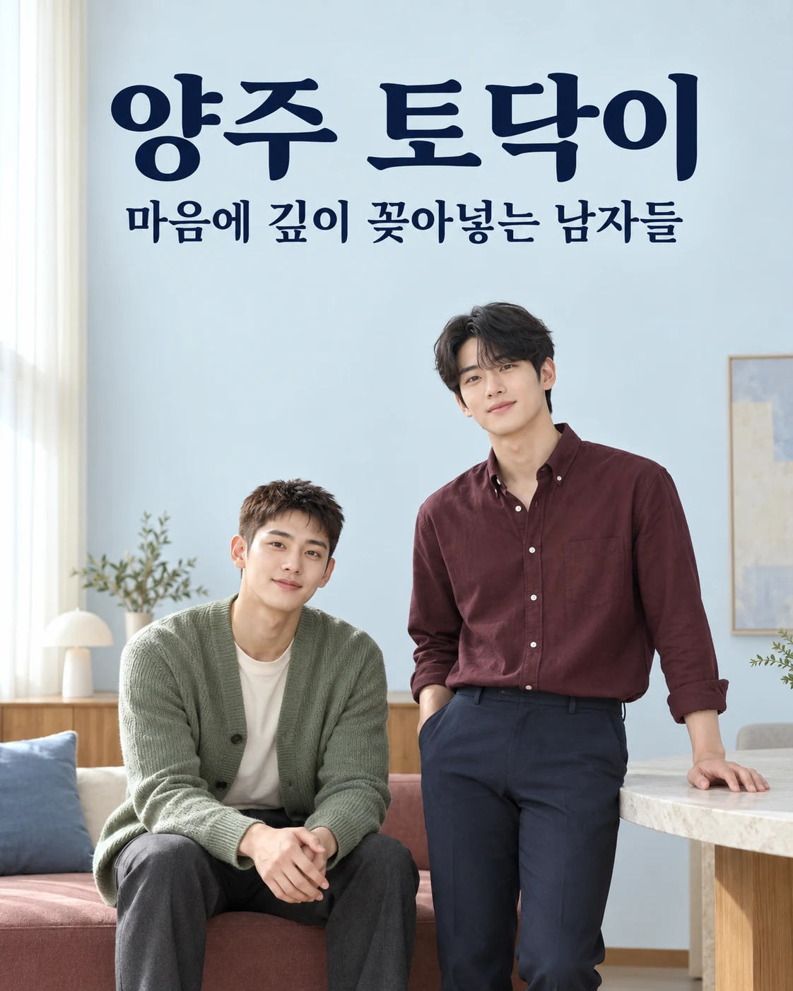 양주 토닥이 — 마음에 깊이 꽂아넣는 남자들